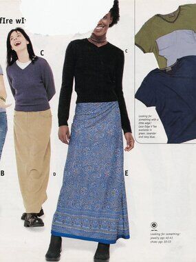 Delia’s 90s Paisley Maxi Skirt Blue Size XL (Fits like size Large)
